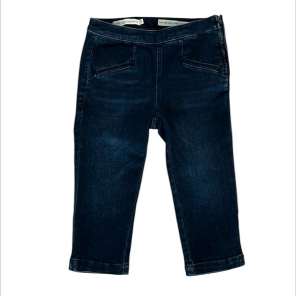 Anthropologie Pilcro high rise denim legging capri size 25 petite